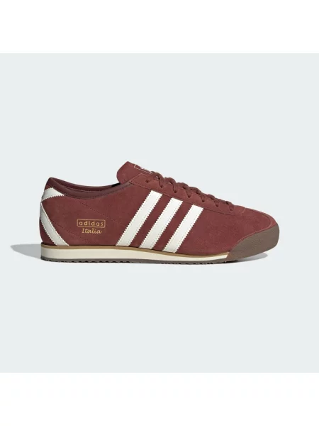 Adidas Originals sneakersy zamszowe Italia bordowy białe