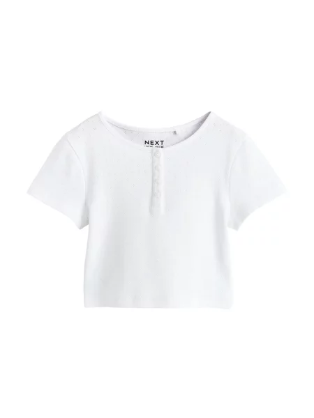Next Tricou alb