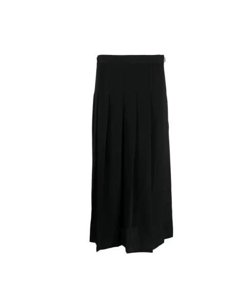 Spódnica midi Polo Ralph Lauren casual do kolan czarna