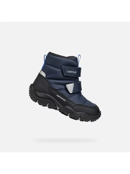 Cizme de zăpadă Geox B Baltic Boy B Abx M Bleumarin negru