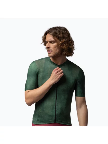 Tricou de ciclism pentru bărbați Alé Deep dark green verde