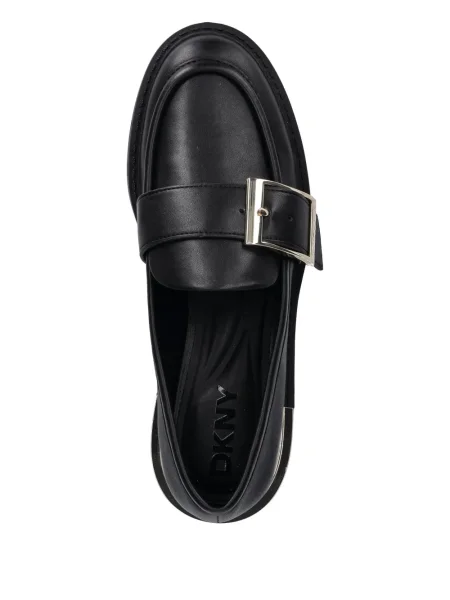 Pantofi loafer Dkny cu cataramă negru