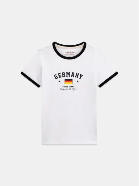 Guess Jeans Tricou alb