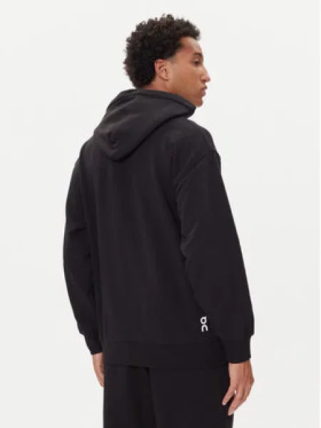 Běžecká mikina s kapucí On Running černá