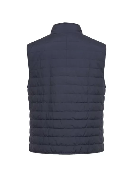 Matlasat vestă Brunello Cucinelli albastru