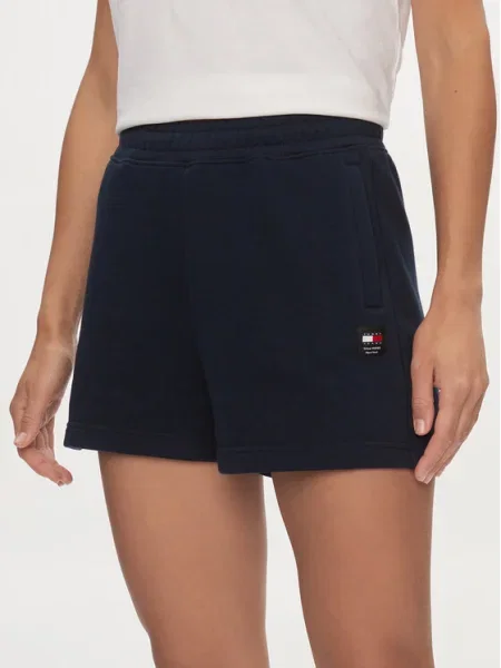 Tommy Jeans Pantaloni scurți sport New Cls Bleumarin