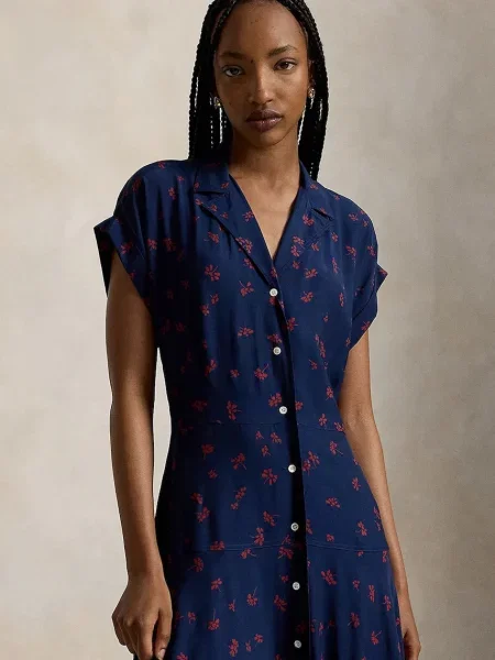 Расклешенное платье Polo Ralph Lauren