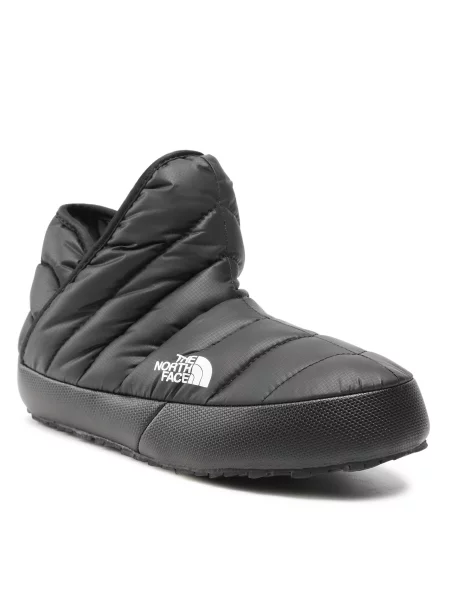 Naminės šlepetės The North Face Thermoball Traction Bootie Tnf Black/Tnf White balta