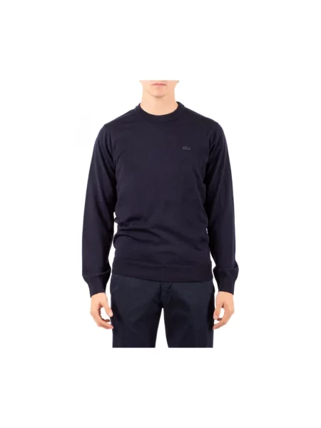 Sweter Lacoste niebieski