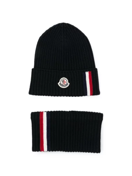 Gyerek sapka Moncler Enfant fekete