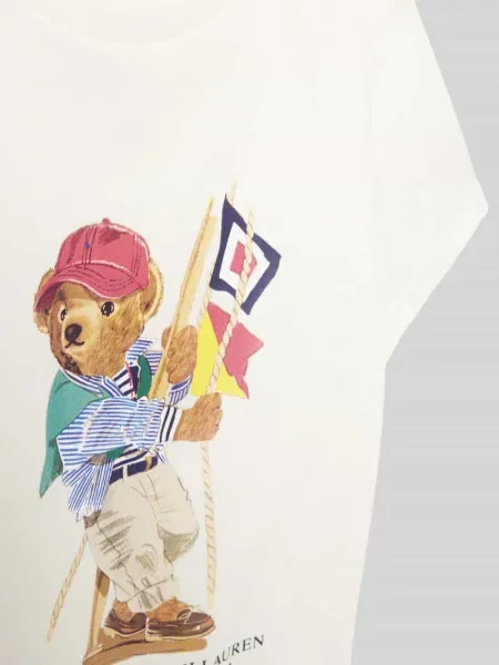 Koszulka polo Polo Ralph Lauren z dżerseju klasyczna biała