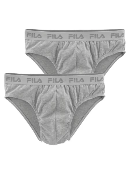 FILA Slipy melír šedý