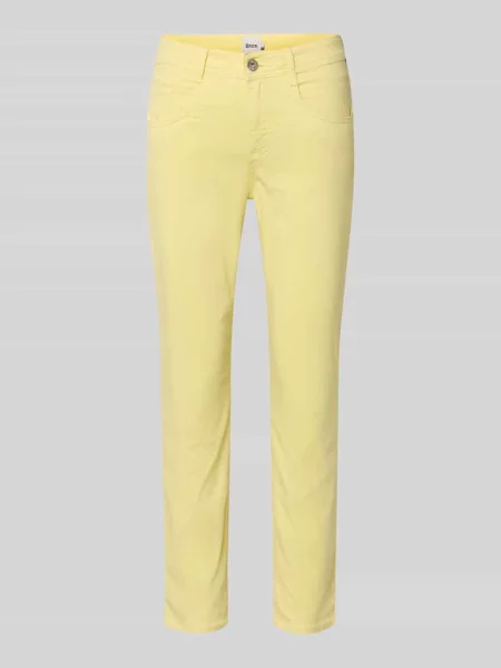 Spodnie o kroju slim fit w skróconej długości model SHAKIRA' Brax