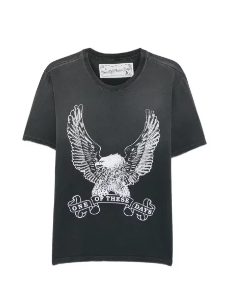 Tricou One Of These Days cu imagine gri