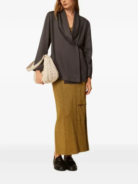 Fustă midi Twinset tricotate