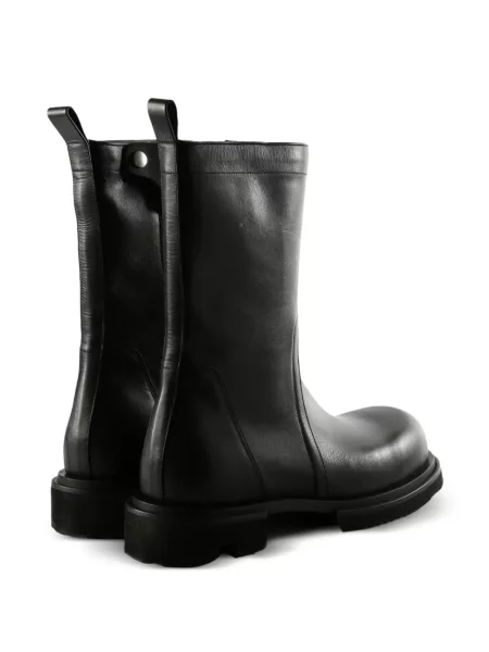 Botine Rick Owens din piele negru