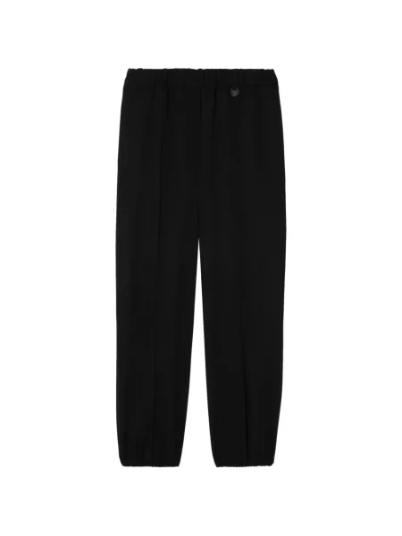 Pantaloni de jogging Burberry de lână alergare negru