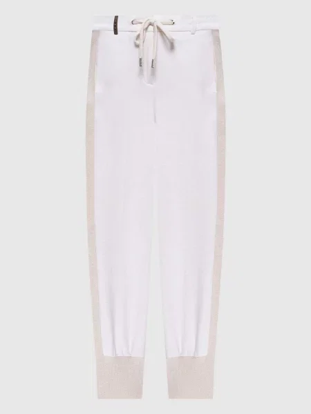Меланжеві джогери Peserico білі