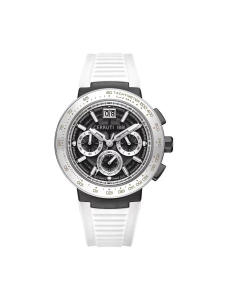 CERRUTI Analogové hodinky Function watch Filiano stříbrná