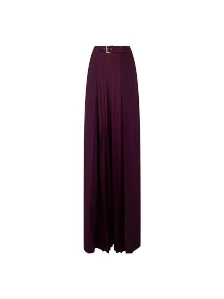 Długa spódnica maxi Alberta Ferretti fioletowa