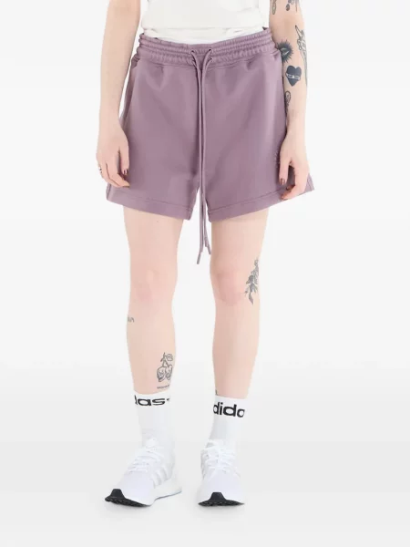 Pantaloni scurți Adidas cu autograf alergare cu imprimeu geometric albastru
