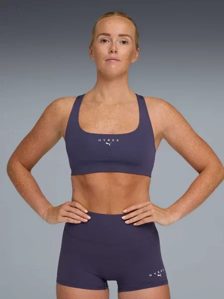 Спортивный топ Puma фиолетовый
