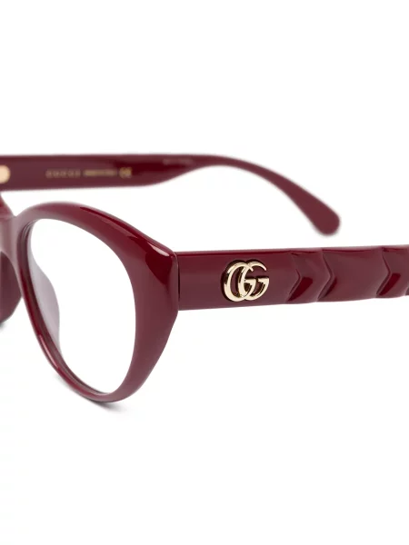 Sluneční brýle Gucci Eyewear s autogramem červené