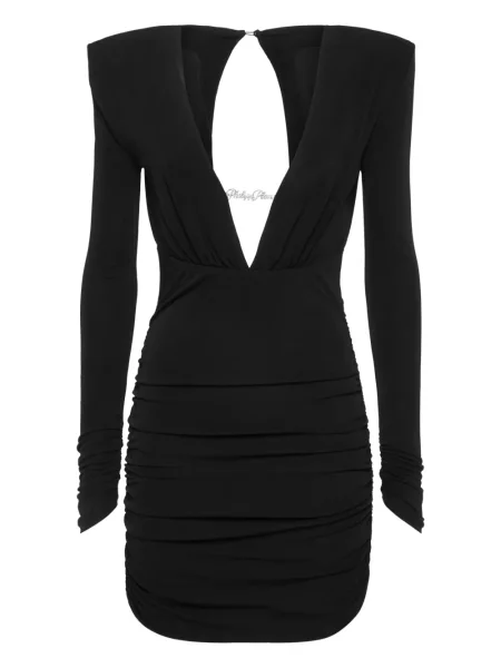 Костюм мини рокля Philipp Plein черно