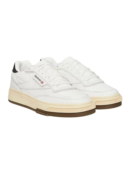 Sneakersy Reebok skórzane białe