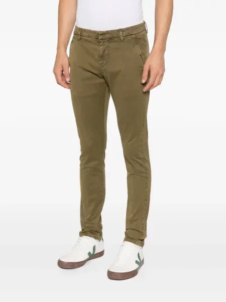 Pantaloni chino Dondup verde