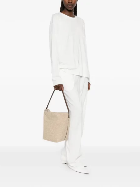 Geantă shopper The Row din canvas