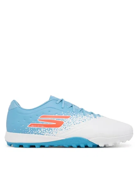 Ghete pentru fotbal Skechers Gold Tf WTQP alb