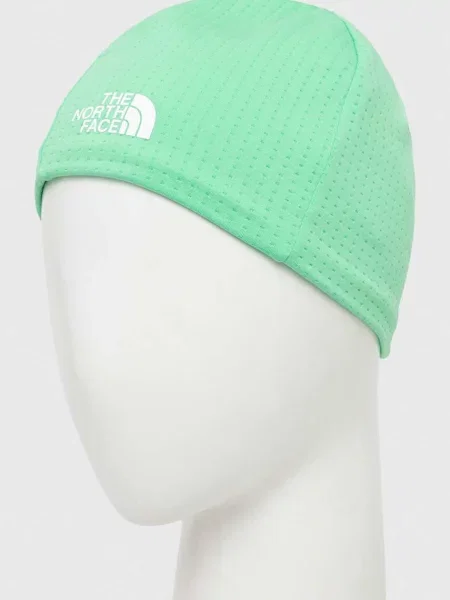 Čepice The North Face DotKnit z tenké pleteniny zelená