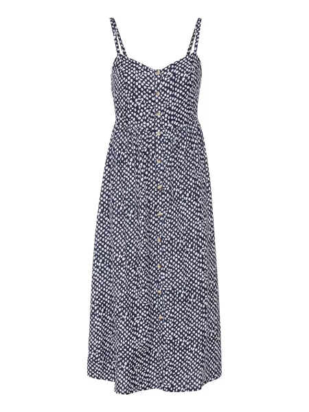LASCANA Rochie de vară bleumarin alb