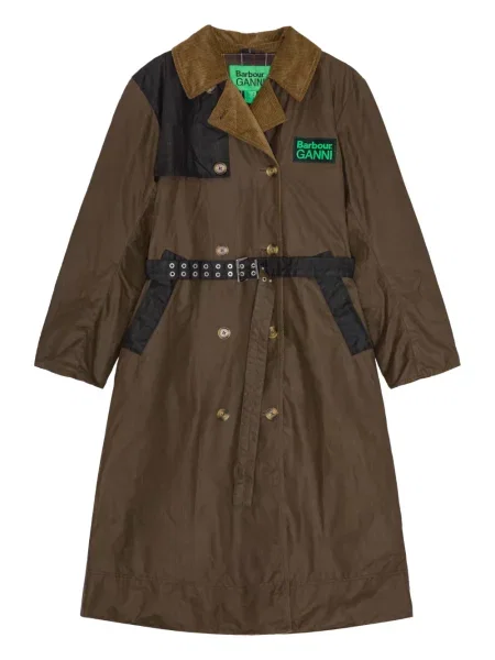 Płaszcz Ganni brązowy