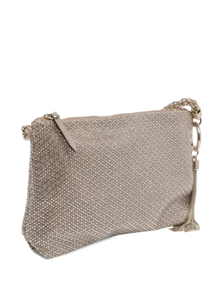 Colier Jimmy Choo de cristal auriu