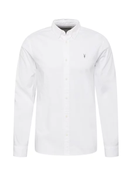 AllSaints Cămașă HAWTHORNE' alb