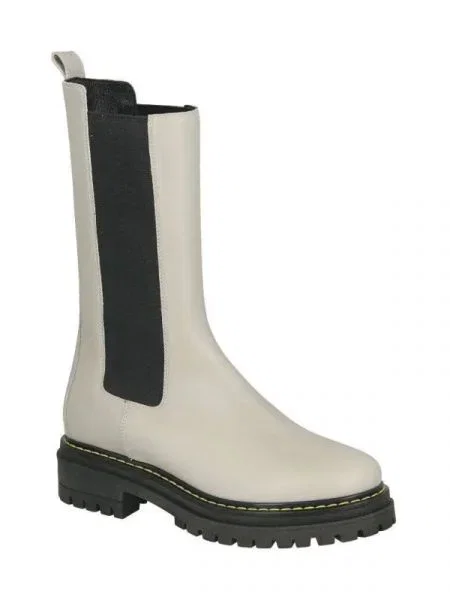 Pinko De piele ghete chelsea NATALIE 2 gri