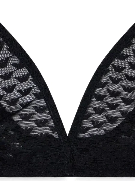 Sutien Armani Exchange plasă negru