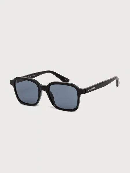 Alexander McQueen okulary przeciwsłoneczne kwadratowe czarne