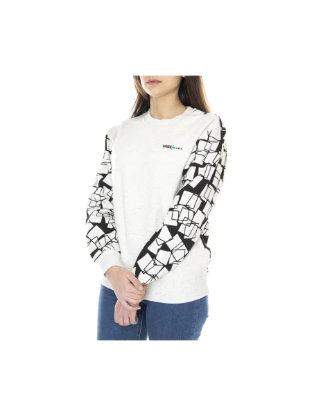 Bluza nierozpinana Vans biała