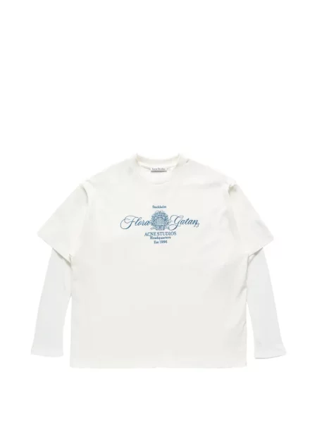 Tricou Acne Studios cu broderie