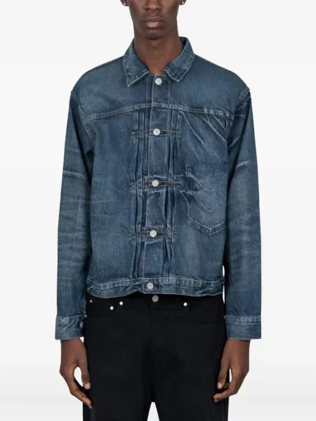 Business džínová bunda Human Made modrá