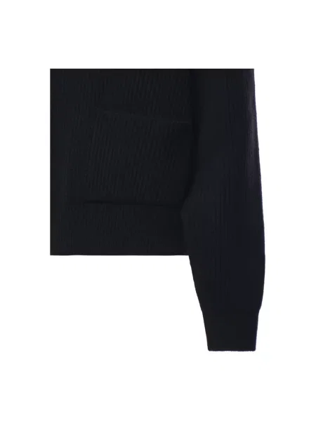 Kardigan Alaïa wełniany czarny