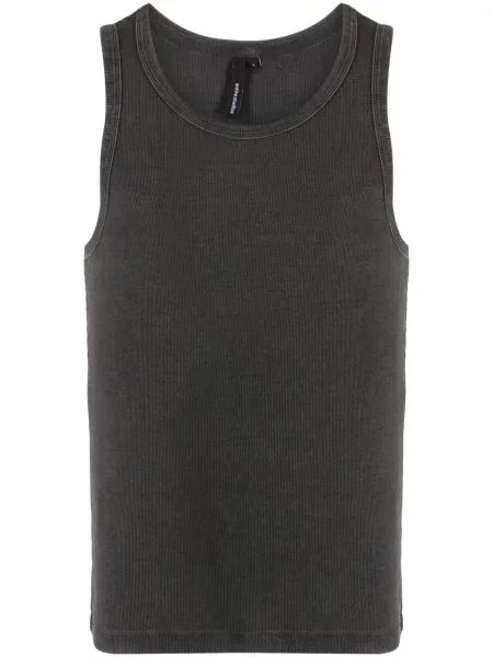 Žebrovaná košile Entire Studios šedá