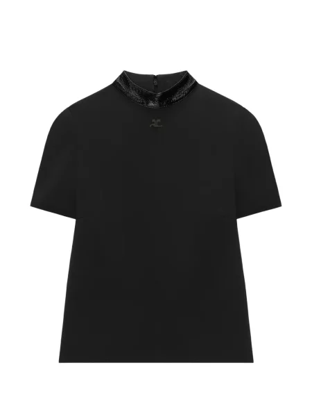 Tricou Courreges negru