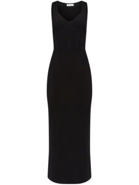 Rochie maxi Nina Ricci de costum negru