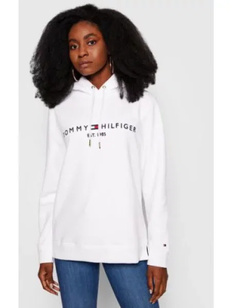 Tommy Hilfiger Mikina Heritage bílá