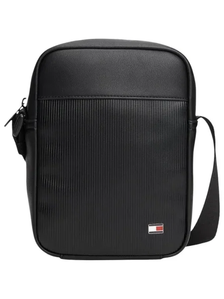 TOMMY HILFIGER Geantă de umăr negru