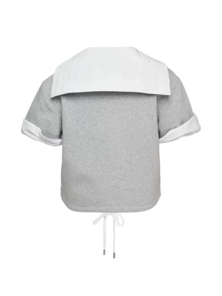 Gulerat top 3.1 Phillip Lim cu cordon gri